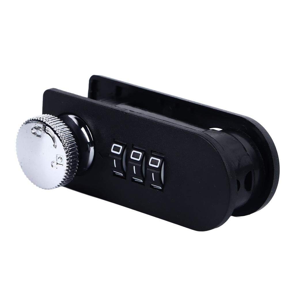 Combination Cabinet Lock Resettable 3 Digit Mechanical Password Lock for Drawers Wardrobes Door to