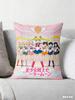 Sailor Moon Pillow Anime Fan Favorite Inner Senshi Print Decorative Pillow for Fans Magical Girl Home Decor and Anime Enthusia