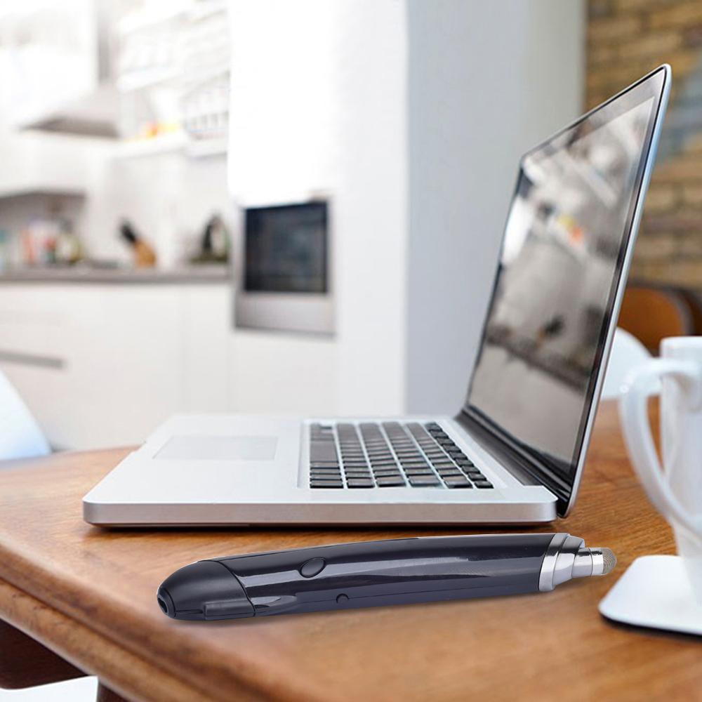 PR 08 2.4Ghz Wireless Optical Touch pen Mouse 800 1200 1600DPI Wireless Mouse Pen with Web Browsing Laser Presenter
