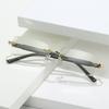 KQA1330 Metal Rectangle Frame Presbyopia Minus 250 Supplier Glasses Women Corrective Eyeglasses Flexible Reading Glass