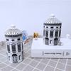 European Style White Ceramic Storage Jar Candles Jewelry Makeup Home Decor