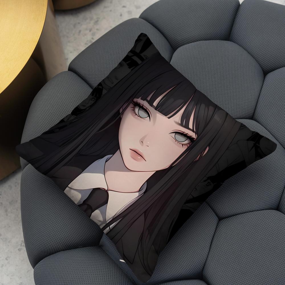 Hinata Cushion Cover 2-in-1 Reversible Plush Pillow Cover | Car/Sofa/Bed | Perfect Gift