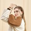 Hot Selling Saddle Bag, Women's High-end Hand-held Design, Niche Commuting Versatile Crossbody Bag, Fashionable Women's Shoulder Bag