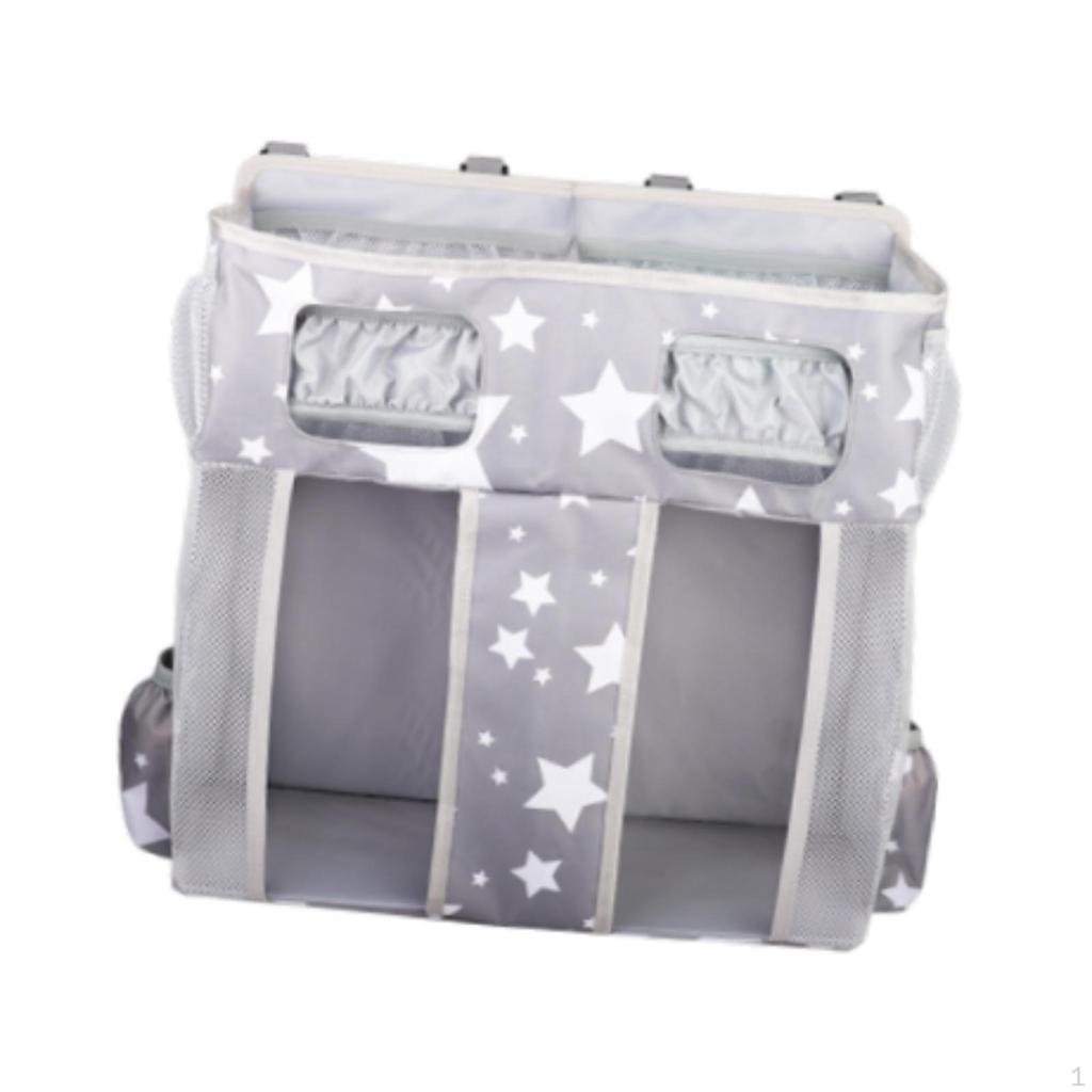 Diaper Organizer for Nursery with Hanging Storage Bag And Crib Accessories