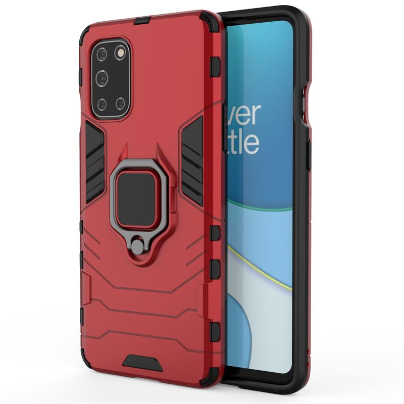 For OnePlus 8T Case Armor Magnetic Suction Stand Full Edge Back Cover For OnePlus 8T Case Cover For OnePlus 8T One Plus 8T 6.55"