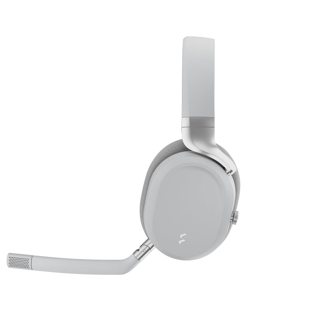 Fractal Design Scape Light Latency Wireless Gaming White Ultra-Low Headset, (FD-HS-SCA1-02, SP1160)
