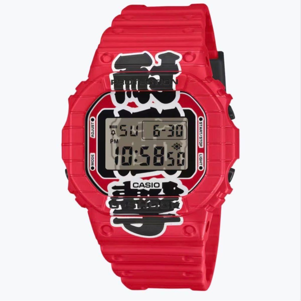 Новые DW-5600AKA-4JR Красный Фонарь Лимитированные G-SHOCK