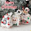 Elk Snowman Christmas Wrapping Bags Santa Claus Xmas Gifts Bags  Merry Christmas Decor
