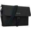 Calvin Klein Embroidered letters commuter portable flip shoulder messenger fabric crossbody bag regular men's space black