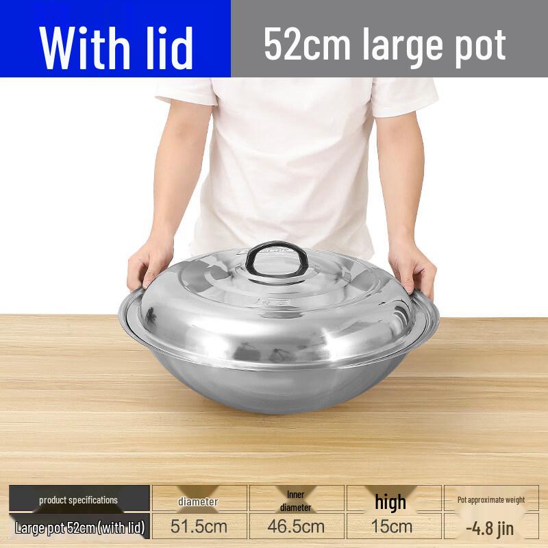 Xihe Extra Thick Stainless Steel Stockpot