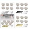 6Pcs Guitar Tuning Pegs Button Machine Head Tuner Knobs Durable with Ferrule and