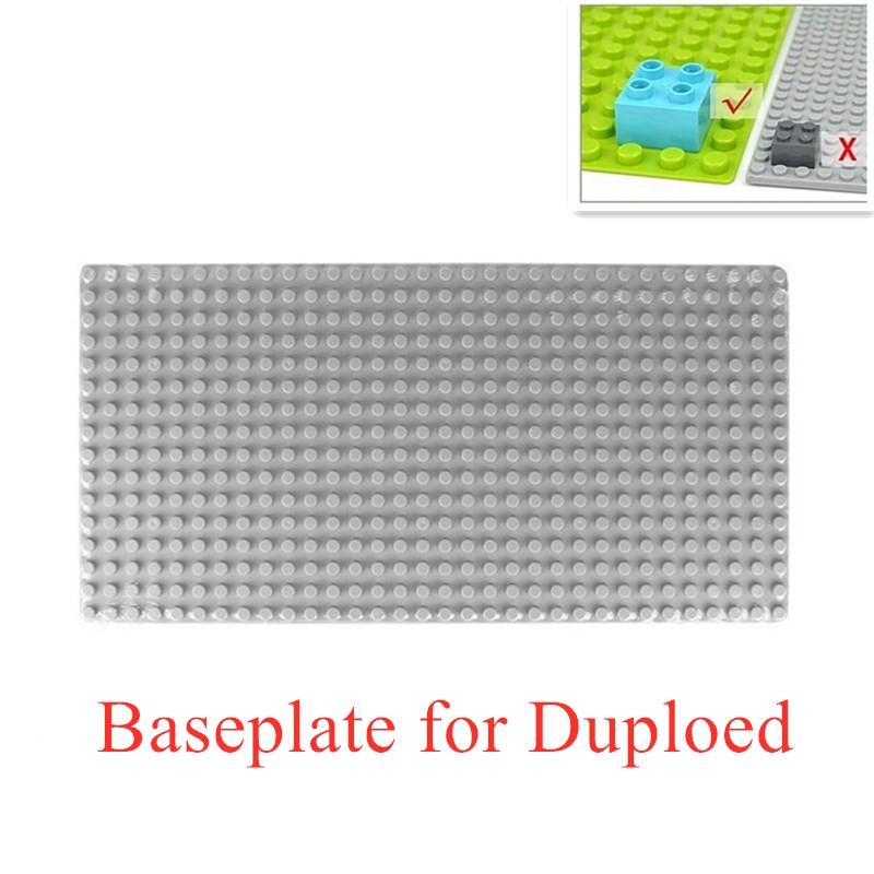 16*32 Dots DIY Large Baseplate Accessories Building Blocks Toys, Compatible All Brands ,Big Building Blocks Base Plate Wall