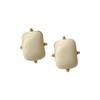 Franse Temperament Witte Geometrische Oorbellen Mode Dames Sieraden Accessoires 2025