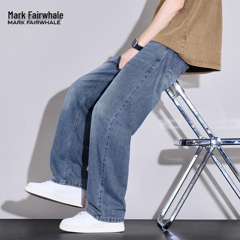 MARK FAIRWHALE Men s Loose Fit Casual Jeans XL