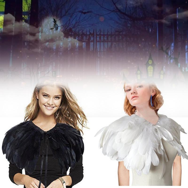 Shawl Feather Halloween Cosplay Costumes Parties Stage Performances Stylish Gift