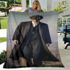 P-Coperta Morbida in Peluche Peaky Blinders Tommy Shelby,Coperta in Flanella Coperta Plaid per Soggiorno Camera da Letto Letto Divano Coperta da Picnic Bambino
