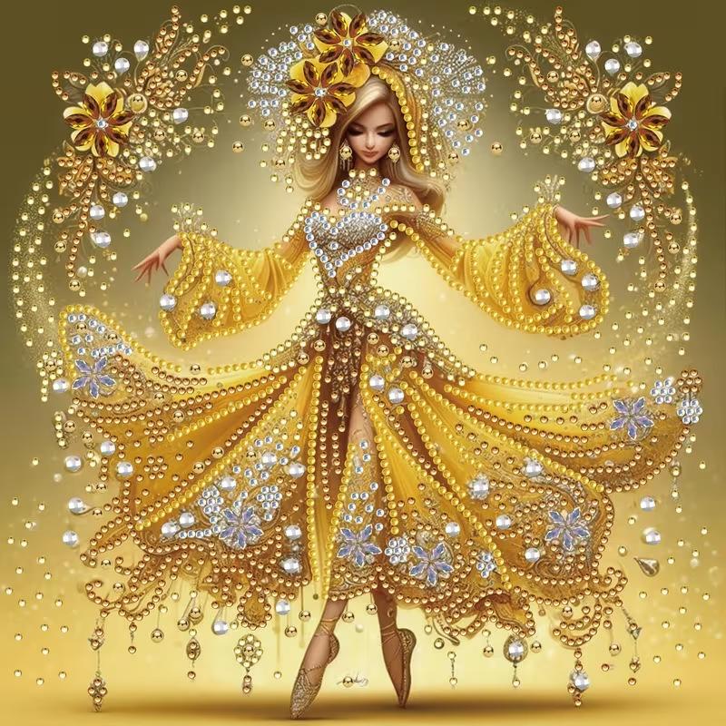 Diamond Painting Handmade DIY Diamond Painting Cartoon Square Living Room Bedroom Decorative Painting