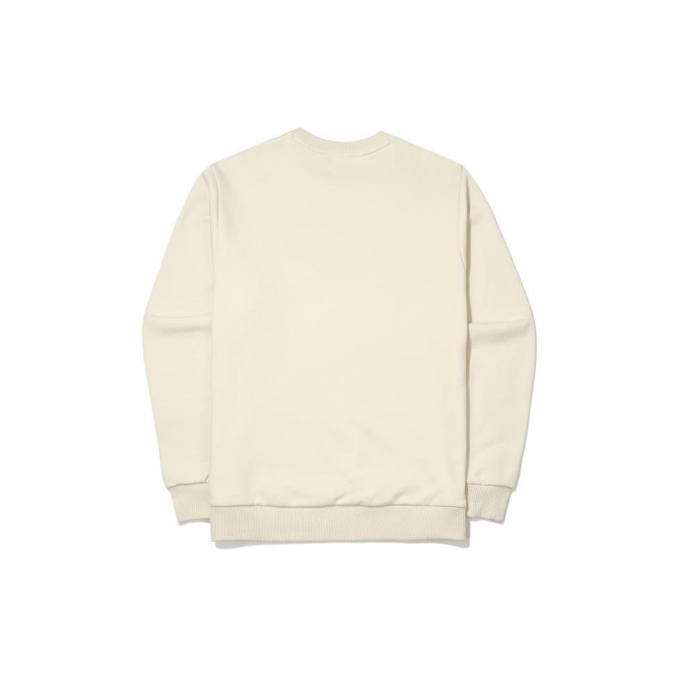 FILA Sweatshirts Unisex Beige Crew Neck Moderate Regular FS2POE4101X-CRM