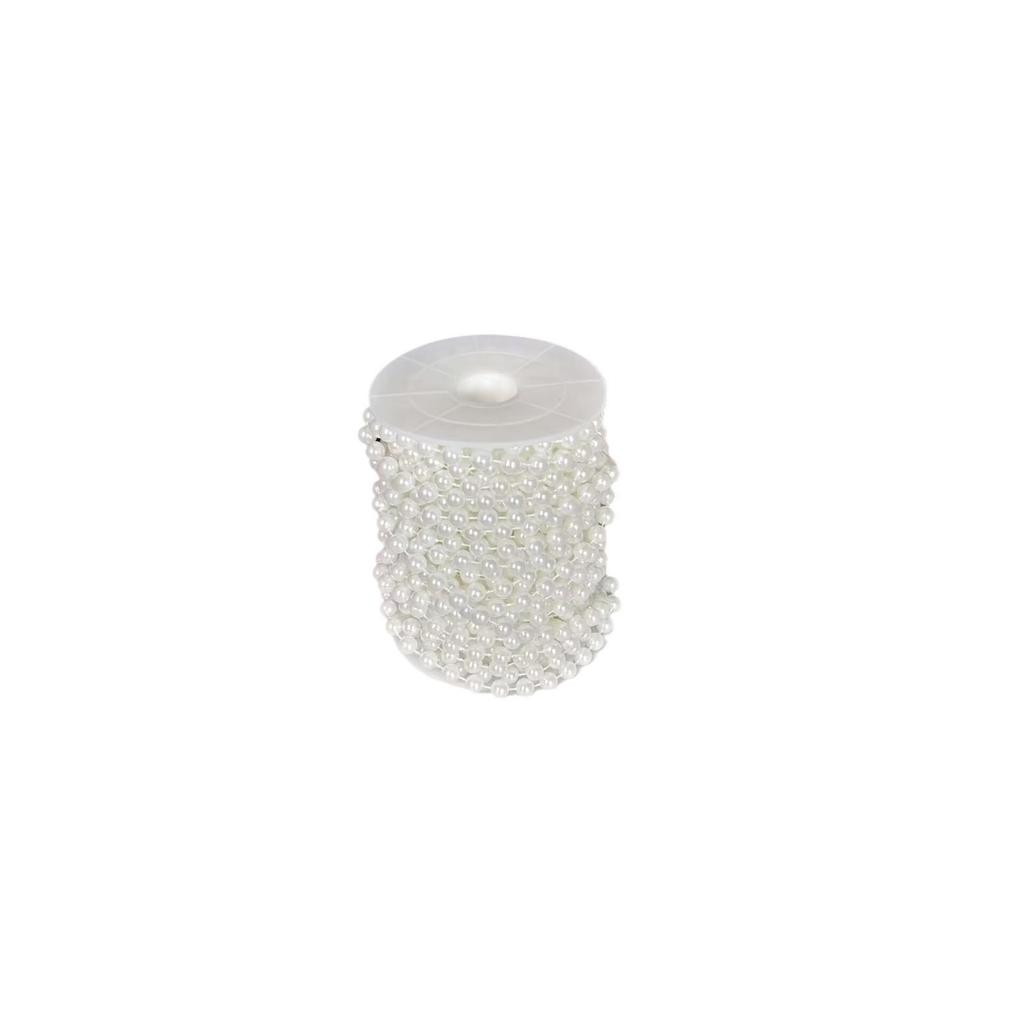 DIY Floral Embellishment Linked Bead Chain, 4-14mm Anti-pearl Jewelry Accessories for Wedding Decor