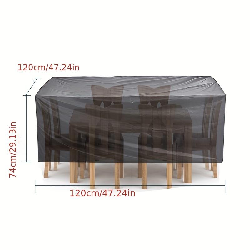 Garden Patio Furniture Protective Cover UV Protection Dust Cover for All Seasons Chair Sofa Table Cover