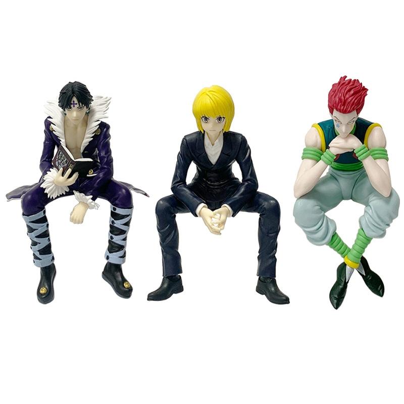 14cm Hunter×Hunter Anime Figur Phantom-Trupp Hisoka Actionfigur Nudelstopper Zimmerdekoration Nudelstopper PVC Modell Spielzeug