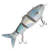 Swimming Fishing Electric Lures USB Rechargeable LED Light Wobbler Multi Jointed Swimbaits Lifelike Fishing Tackle T 620