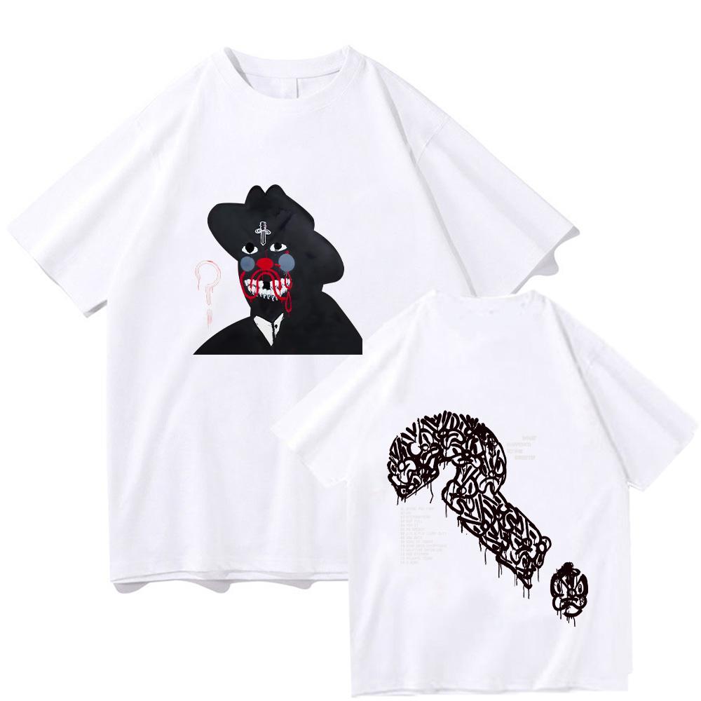 21 Savage Co se stalo s ulicemi? Nové album Trička Y2k Hip Hop Streetwear Dámské Pánské Oblečení Bavlna Ležérní Streetwear Top