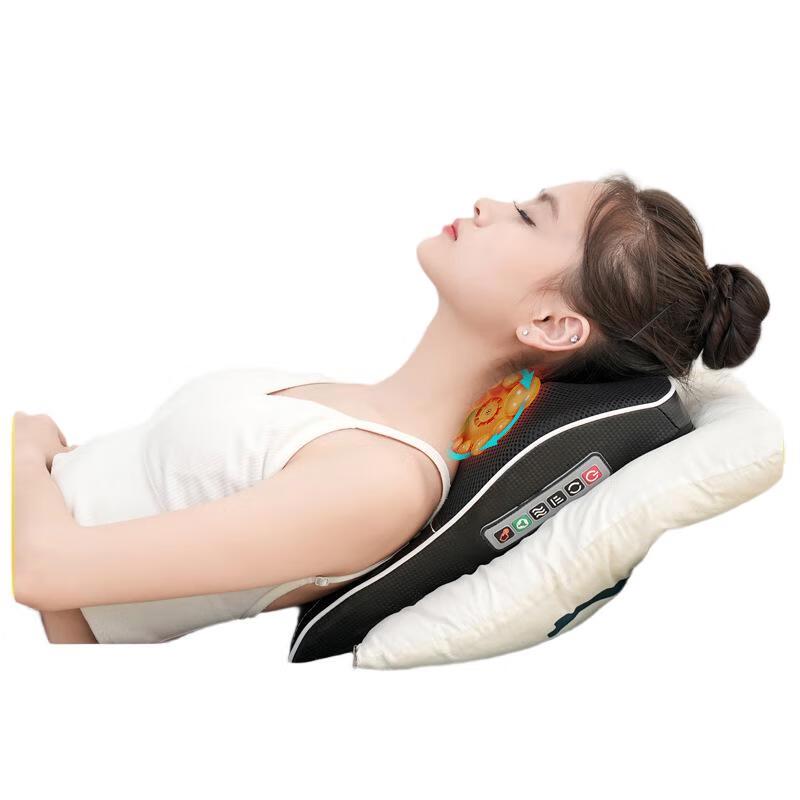 Ayub Neck and Lumbar Massager with Heat and Kneading