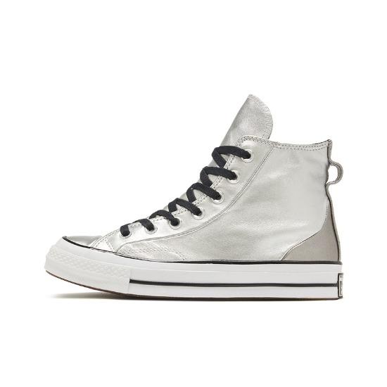 

Converse Wmns Chuck 70 High Diamond Metal - Silver 569432C EU 35 срібний/золотий