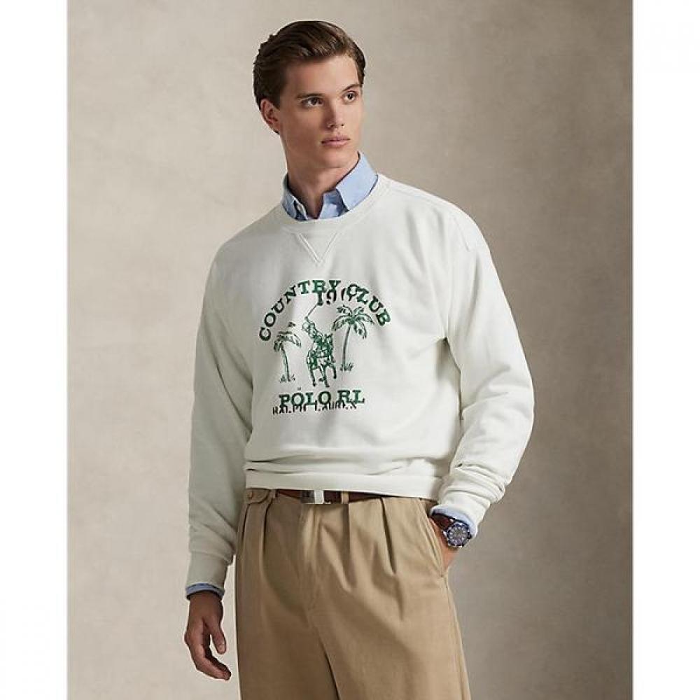 

Polo Ralph Lauren Men S Vintage Fit Fleece Graphic SweatShirt XL
