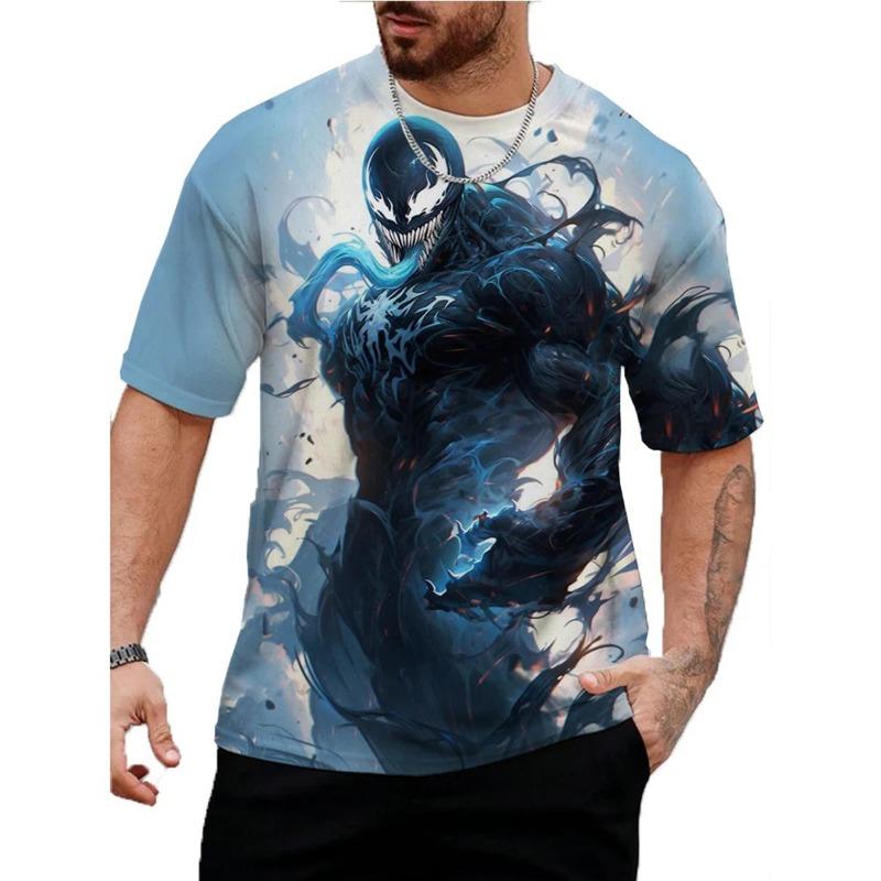 Cool Dragon Pattern T Shirts For Men Ancient Animal 3D Printed T-Shirt Summer Casual Fashion O-Neck Tops Short Sleeve Tees