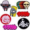 MF DOOM Metal Brooch: Hip Hop Punk Rapper Pin Accessory
