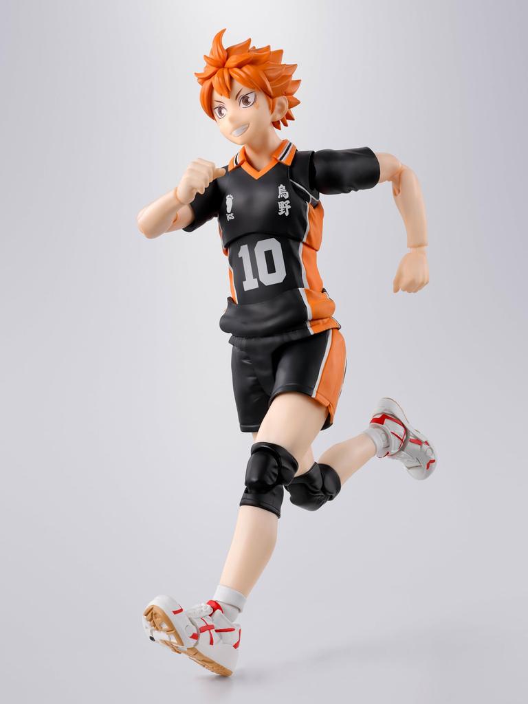 TAMASHII NATIONS Hinata approximately PVC ABS painted action figure S.H.Figuarts Haikyu!! Shoyo, 145mm, &