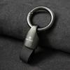 Car Stickers For Alfa Romeo Metal/Leather Car Logo Key Chain Keyring Auto Interiors Accessories For Alfa Romeo 4C 159 166 Spider