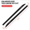 Hub Caps 2Pcs Car Door Side Stripes Skirt Sticker Body Vinyl Decal Car Styling For Alfa Romeo 147 159 156 Giulietta Giulia Mito zr1
