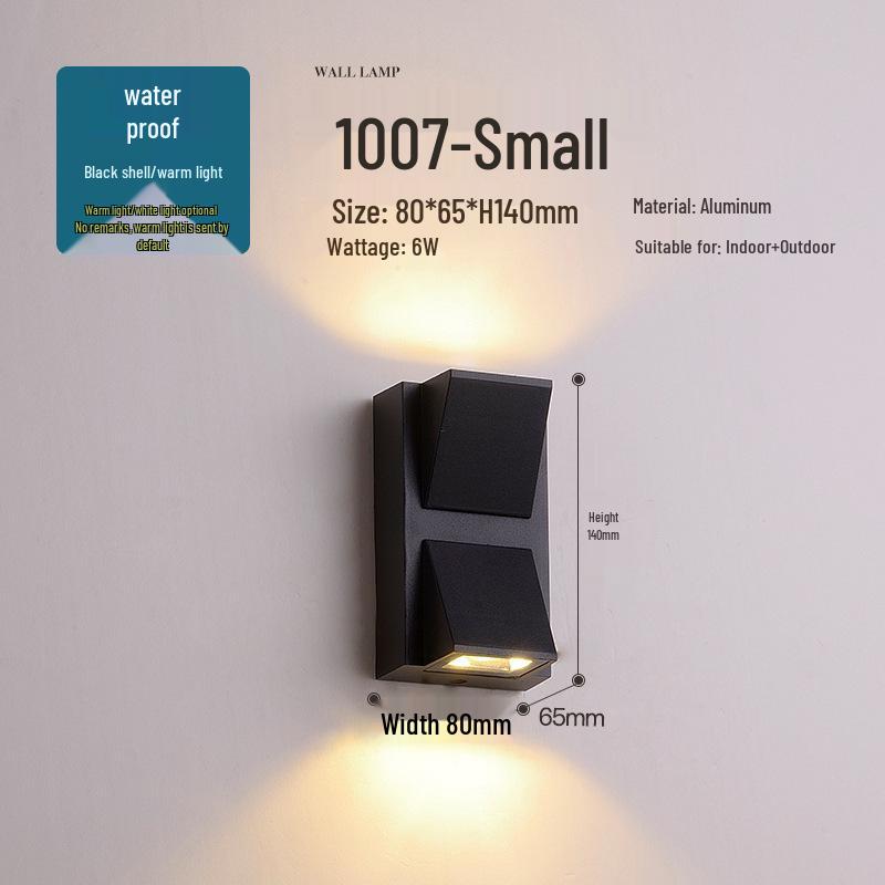 Waterproof Outdoor Wall Light – Villa, Garden, Balcony, Courtyard & Entrance