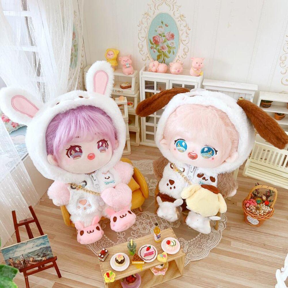 Fur Idol Doll Outfit Clothes Dress Up Animal 20cm Doll Clothes  20cm Cotton Doll