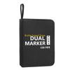 W89C 60/72/100/120 Fächer Buntstift-Etui Hohe Kapazität Stifteetui Große Kapazität Zeichenstift-Etui Organizer-Tasche für Marker