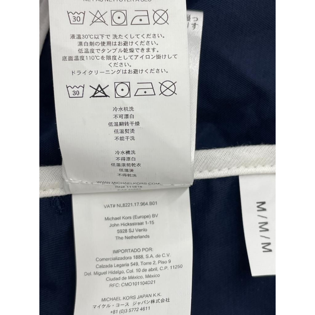 MICHAEL KORS OS4407MDNK Navy Coach Jacket Jacket M NavyUsed