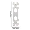 Cone Wrench Portable Multi Size Wheel Hub Tool Repair Tool Wheel Hub Nut Remover Cycle Repair Wrench Hub Wrench Cone Wrench