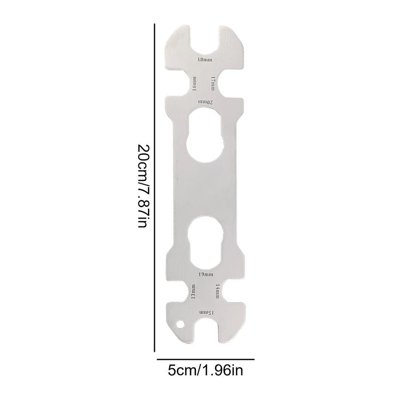 Cone Wrench Portable Multi Size Wheel Hub Tool Repair Tool Wheel Hub Nut Remover Cycle Repair Wrench Hub Wrench Cone Wrench