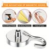 1/3/5/10PCS Strong Magnet Hooks Multi-Purpose Storage Hooks Home Kitchen Bar Storage Hooks Key Storage Hooks Bathroom Hangers