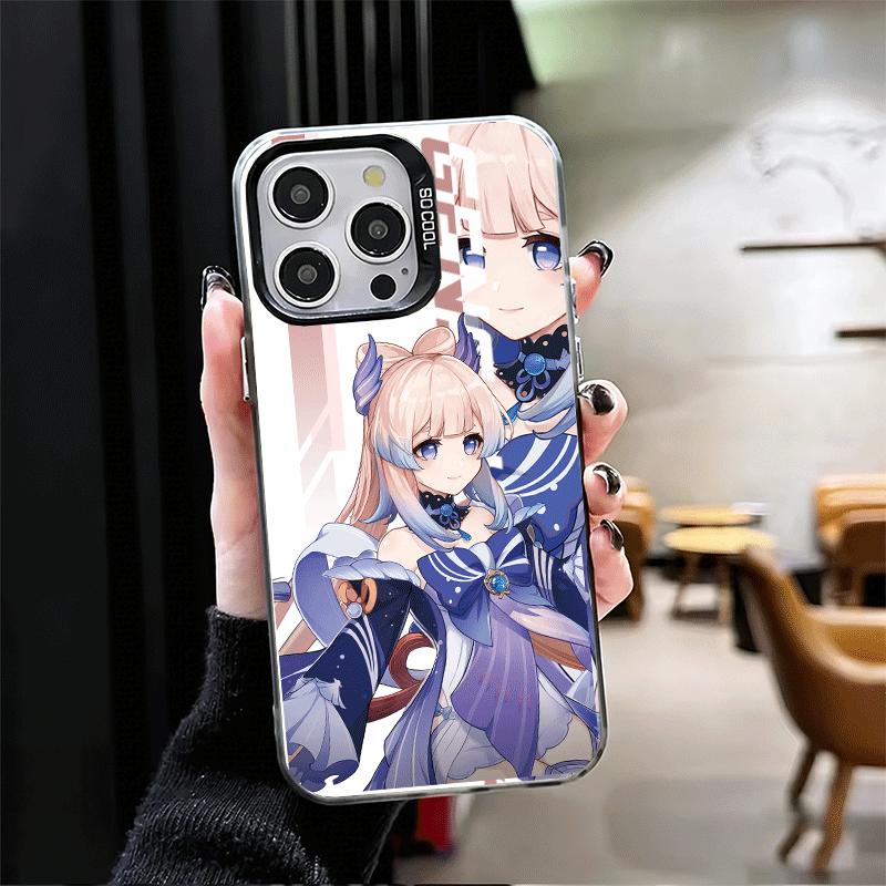 Genshin Impact Desgin Soft Phone Case for iPhone 15 16 17 Pro Max 17Air 16E 14 Plus 13 12 Mini Shockproof Cover Back Shell