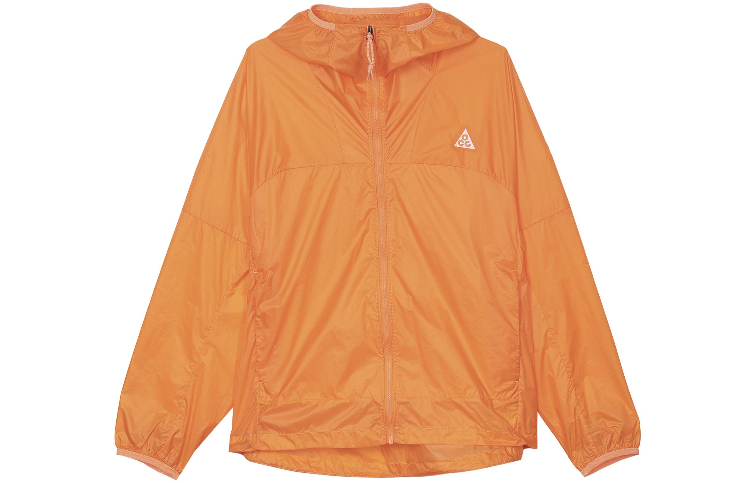 Nike ACG Jackets Men s Orange Hooded Moderate Other DB0979-885 S