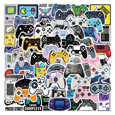 120 Colorful Gamepad Graffiti Stickers Suitcase Laptop DIY Waterproof Tide Patty Stickers