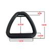 Gymnastics Rings with Adjustable Size Straps for Adult Child Full Body Strength Training Pull Ups Fitness Exercise Crossfit Workout