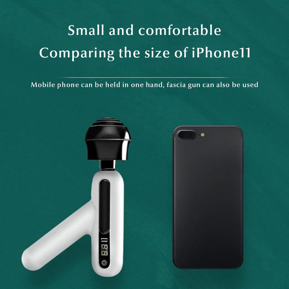 

Профессиональный ручной массажер для глубоких тканей и мышц, портативный электрический массажер для тела