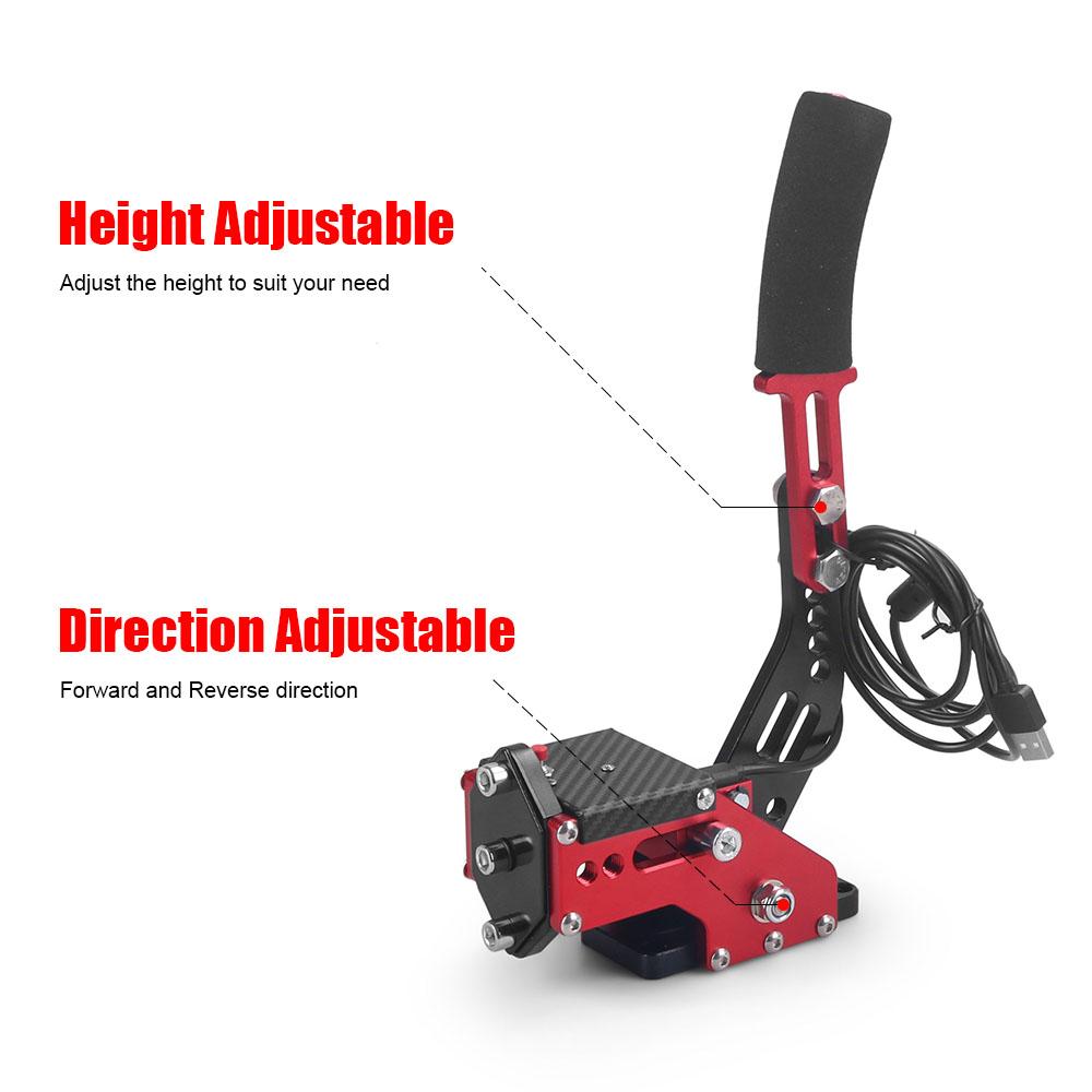 For PS4 PS5 PC USB Handbrake For SIM Racing Games For Logitech G29 Steel & Aluminum RALLY Adjustable For PC Windows DIRT RALLY