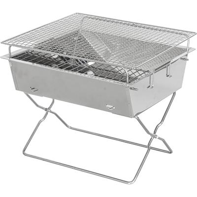 Wahei Freiz BBQ Stove Bonfire Stand Nerezová ocel Camp Delhi & AMH-1578