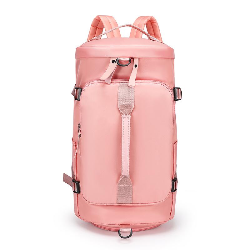 New casual yoga bag, large capacity, personalized single-shoulder travel bag, fashionable sports and fitness backpack, crossbody bag